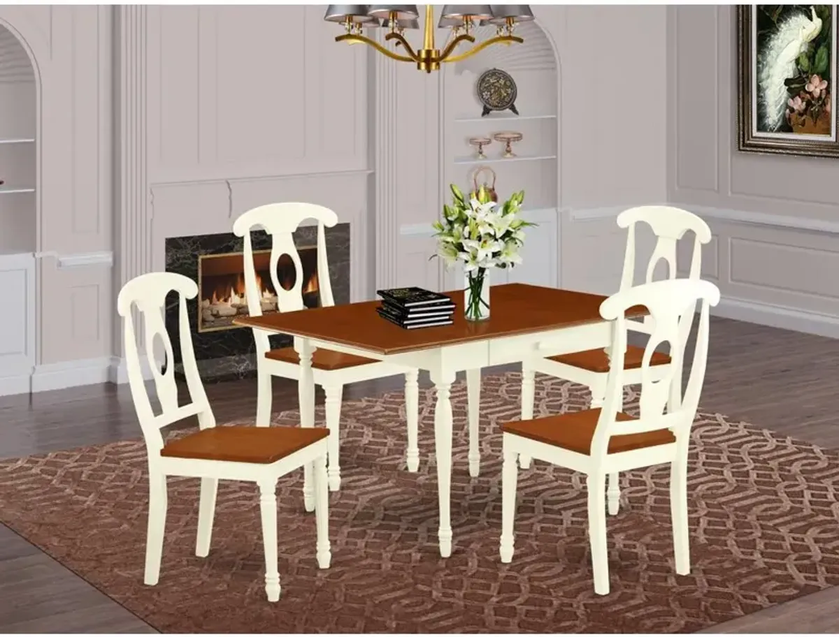 Dining Room Set Buttermilk & Cherry