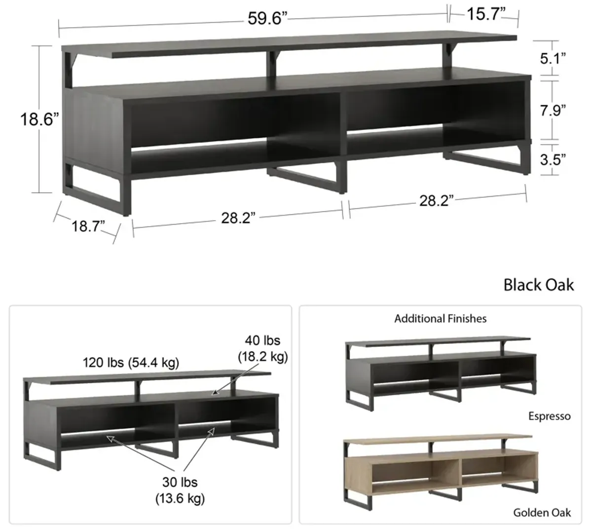 Whitby TV Stand for TVs up to 65"