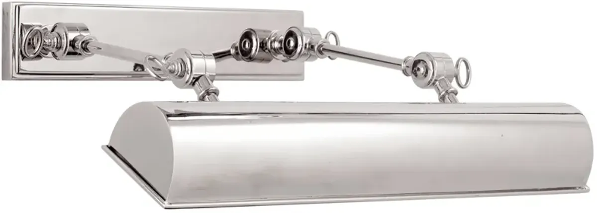 Anette 16" Picture Light in Polished Nickel