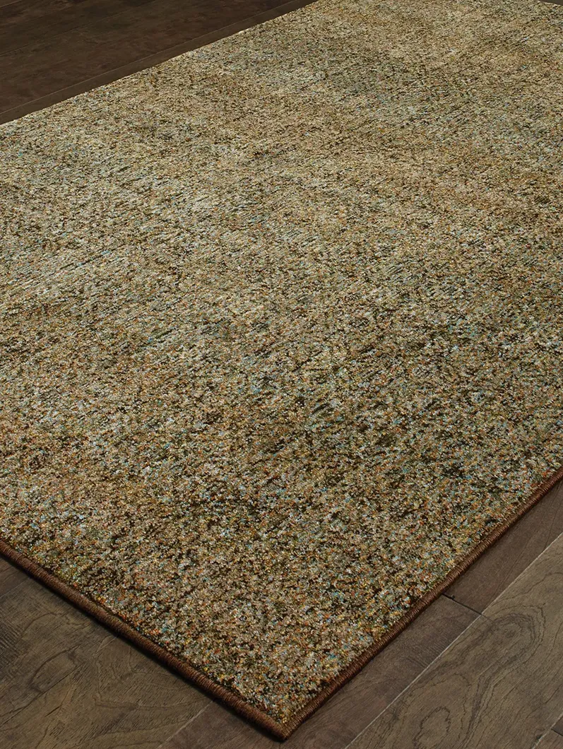 Atlas 3'3" x 5'2" Green Rug