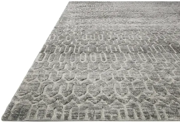 Neda Ivory/Charcoal 3'6" x 5'6" Accent Rug