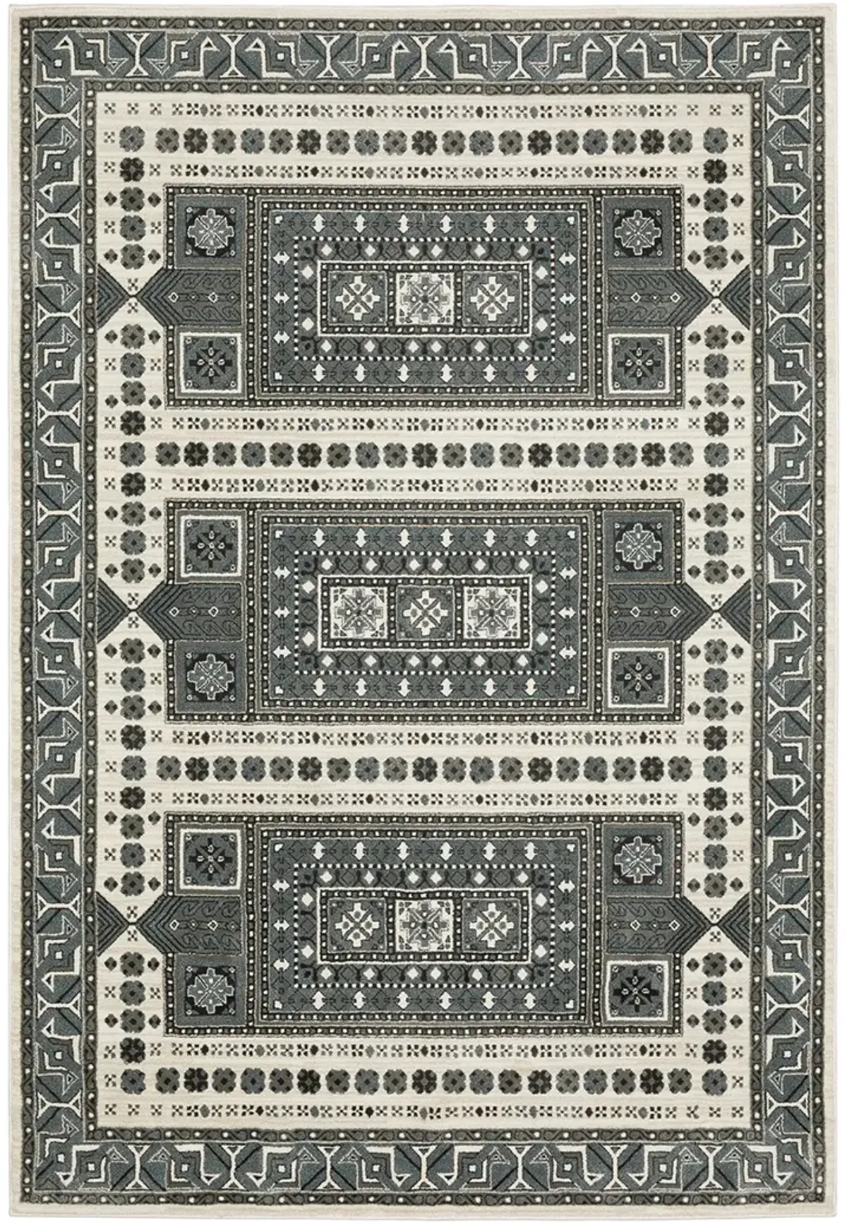 Raylan 7'10" x 10'10" Grey Rug