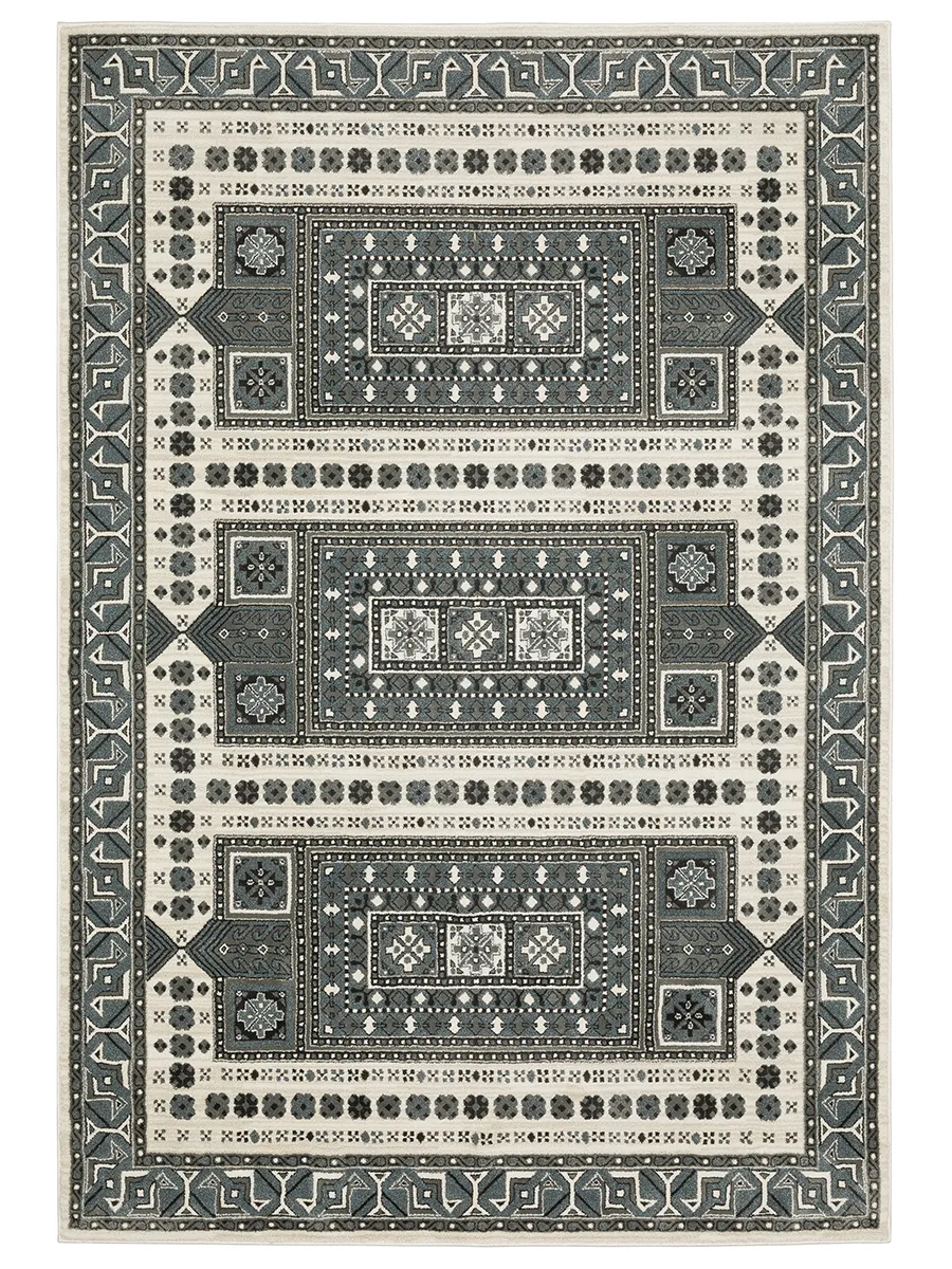 Raylan 7'10" x 10'10" Grey Rug