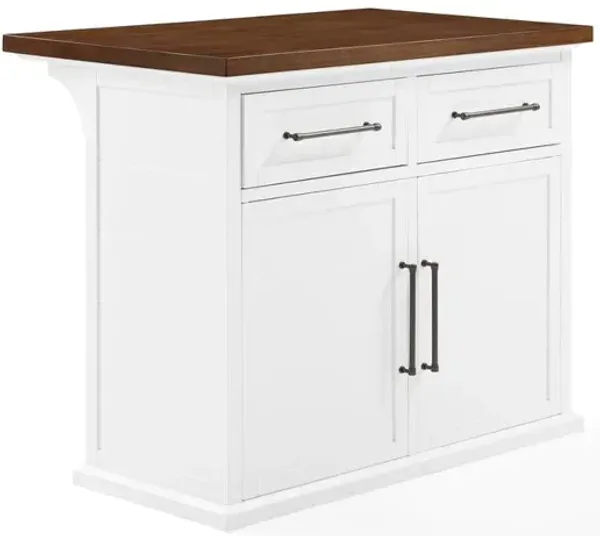 Bartlett Wood Top Kitchen Island