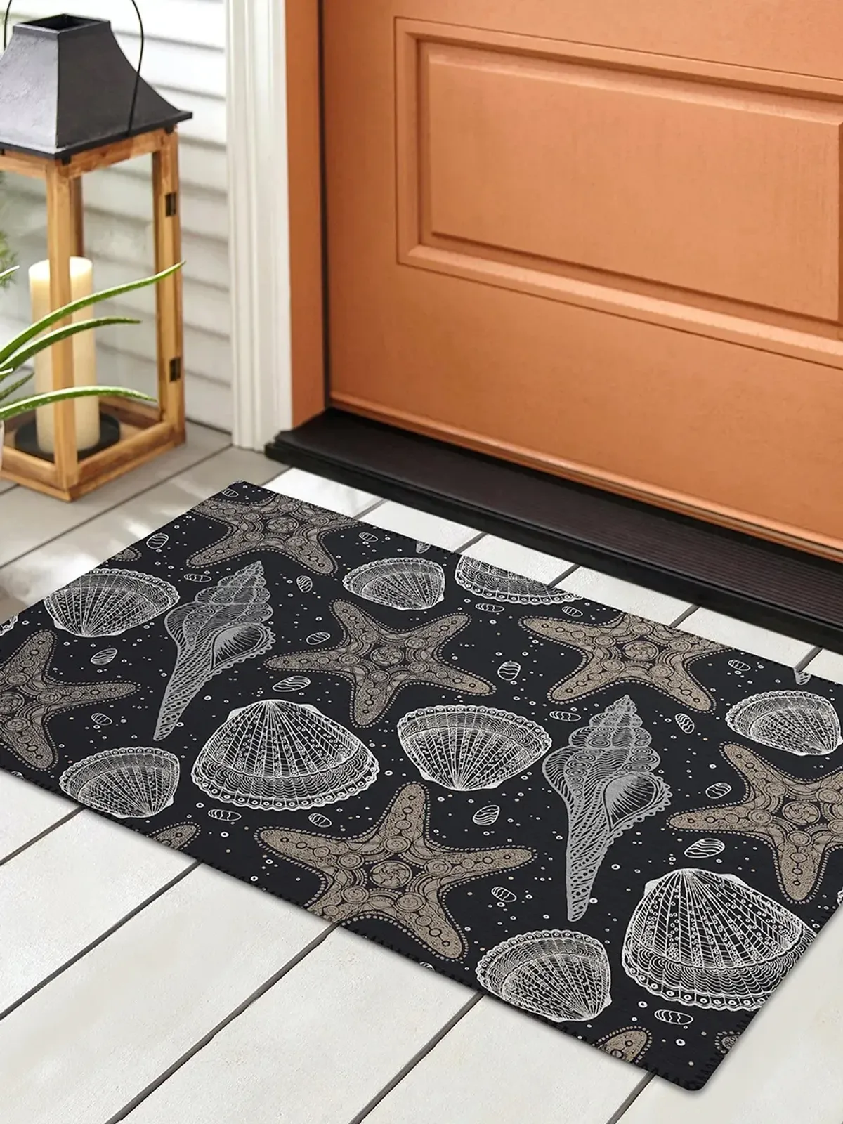 Seabreeze SZ4 Black 20" x 30" Rug