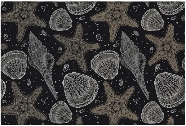 Seabreeze SZ4 Black 20" x 30" Rug