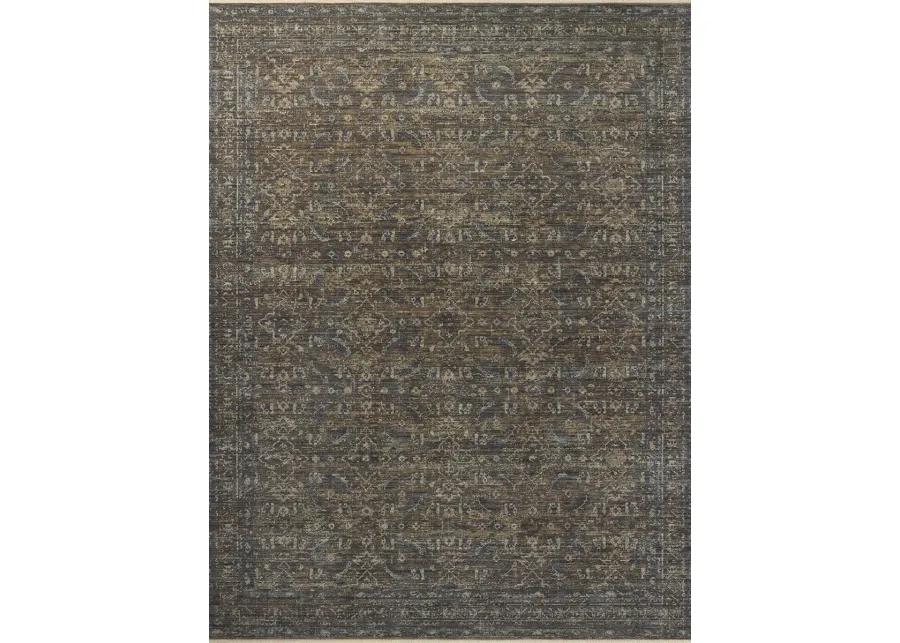 Heritage HER-14 Lagoon / Tobacco 9''0" x 12''0" Rug by Patent Pending