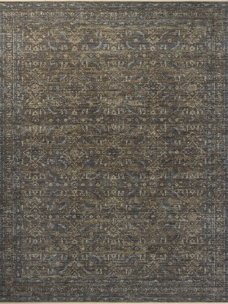 Heritage HER-14 Lagoon / Tobacco 9''0" x 12''0" Rug by Patent Pending