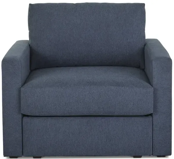Flex Denim Chair with Standard Arm