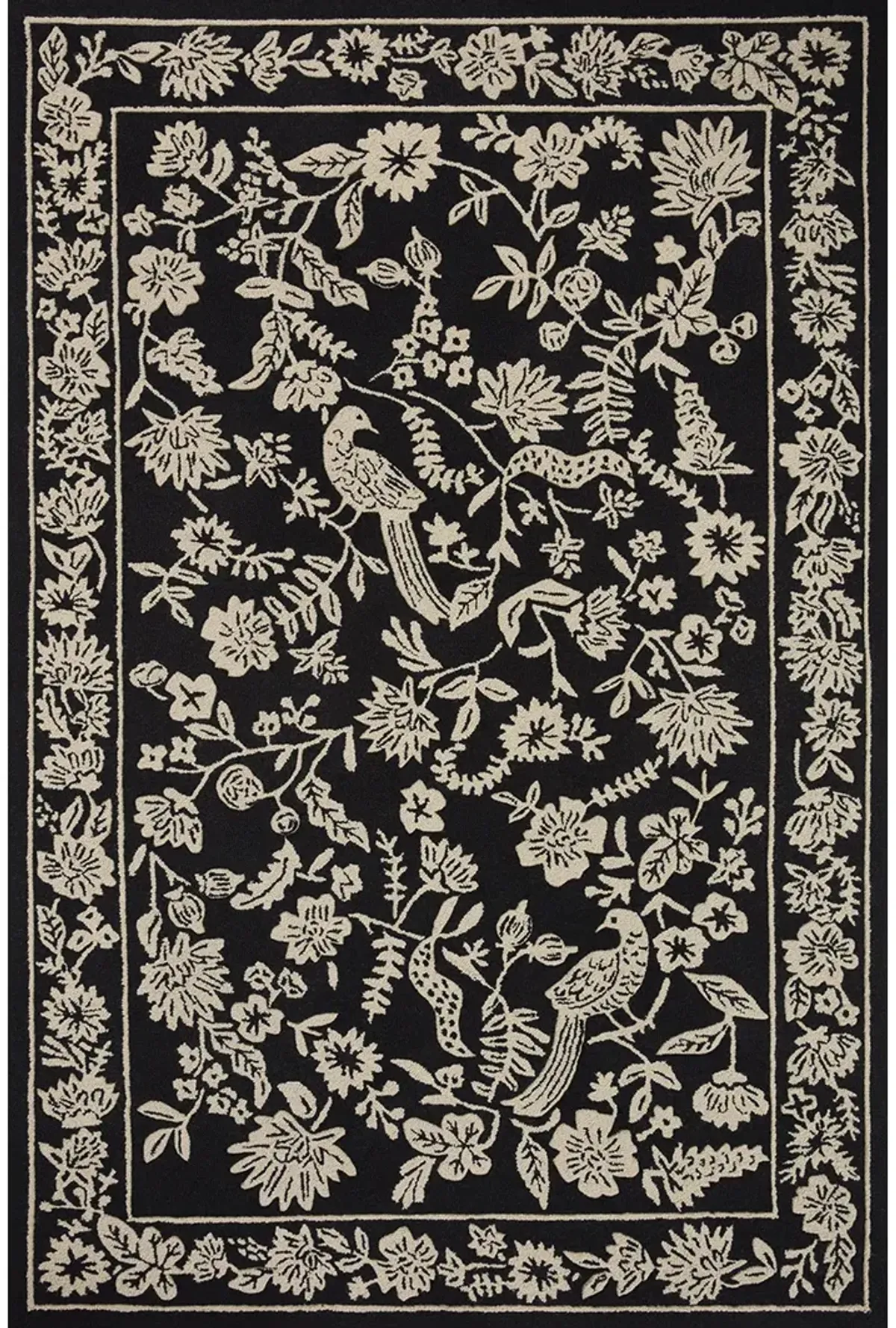 Arboretum ARB01 Black 7'9" x 9'9" Rug