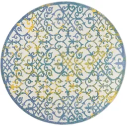 Ivory/Blue color