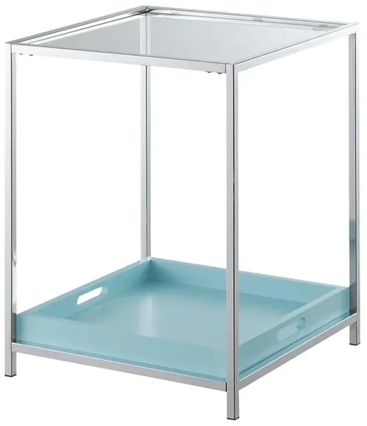 Convenience Concepts Palm Beach End Table, Sea Foam