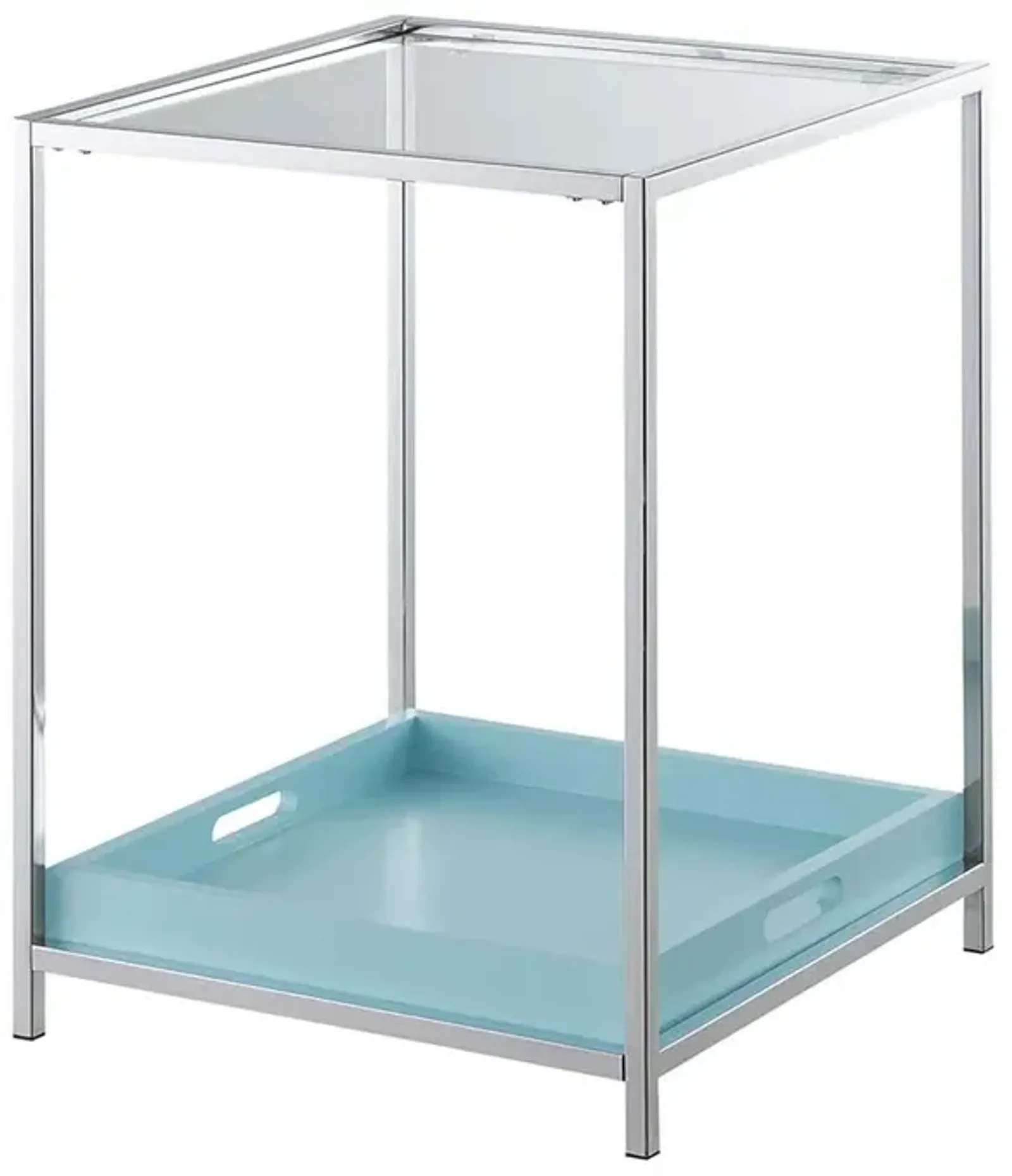 Convenience Concepts Palm Beach End Table, Sea Foam