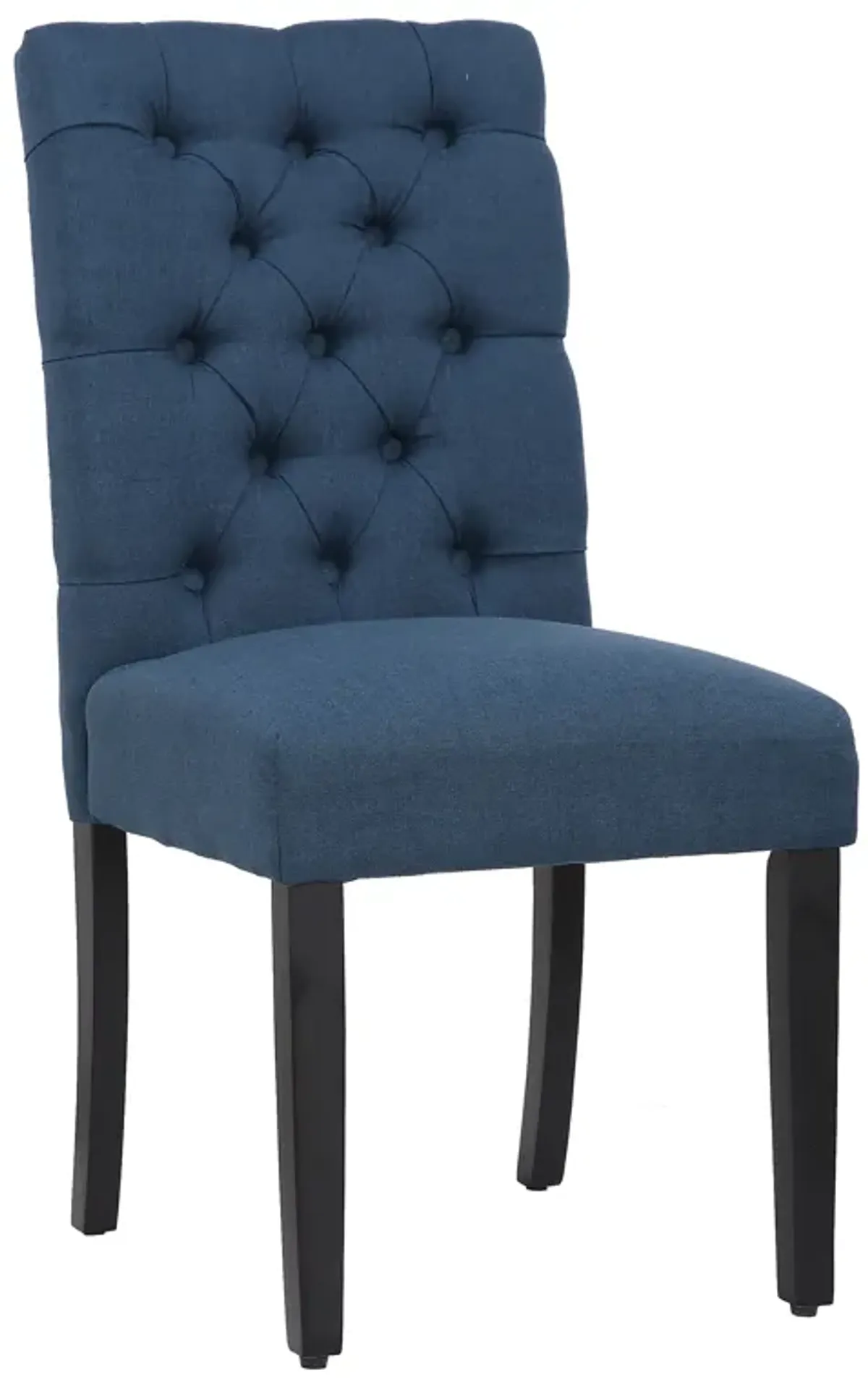 WestinTrends Upholstered Button Tufted Dining Chair