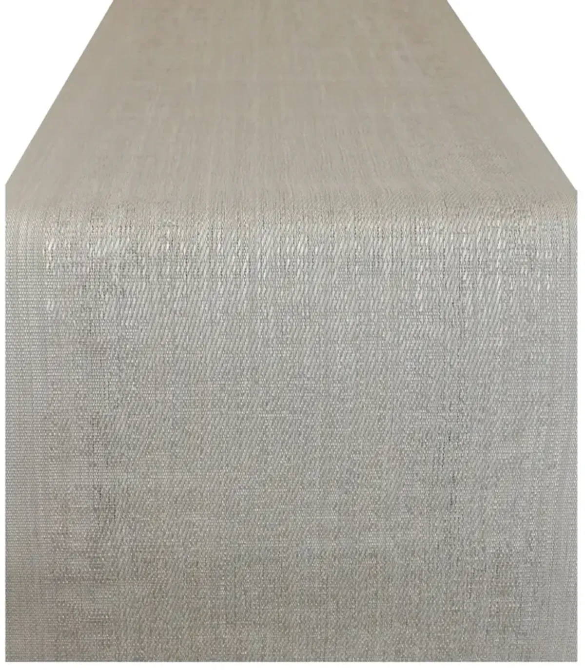 72" Gray Space Dyed Solid Rectangular Table Runner