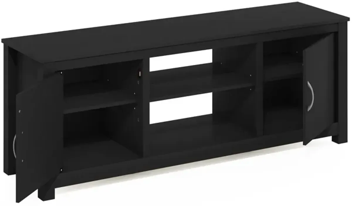 Furinno Furinno Classic TV Stand with Storage for TV up to 65 Inch, Americano