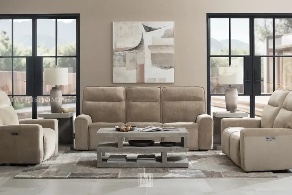 Putty Zero Gravity Power Sofa