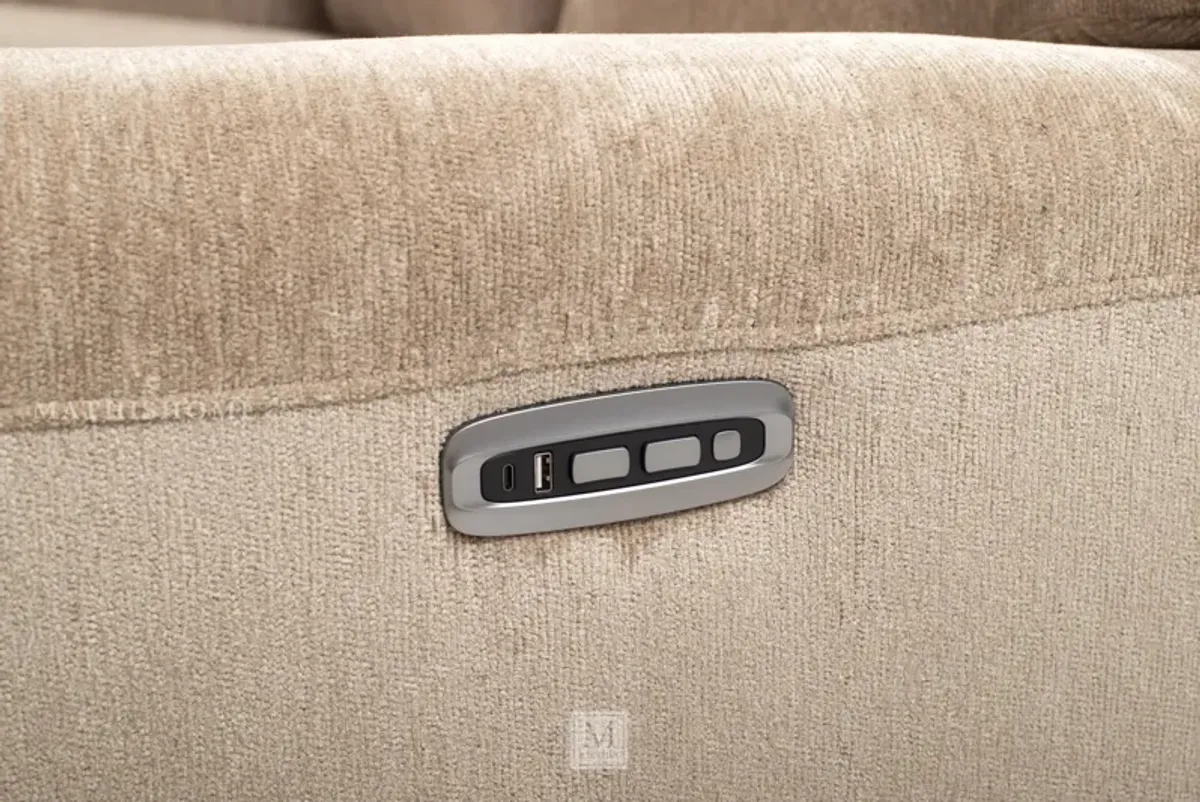 Putty Zero Gravity Power Sofa