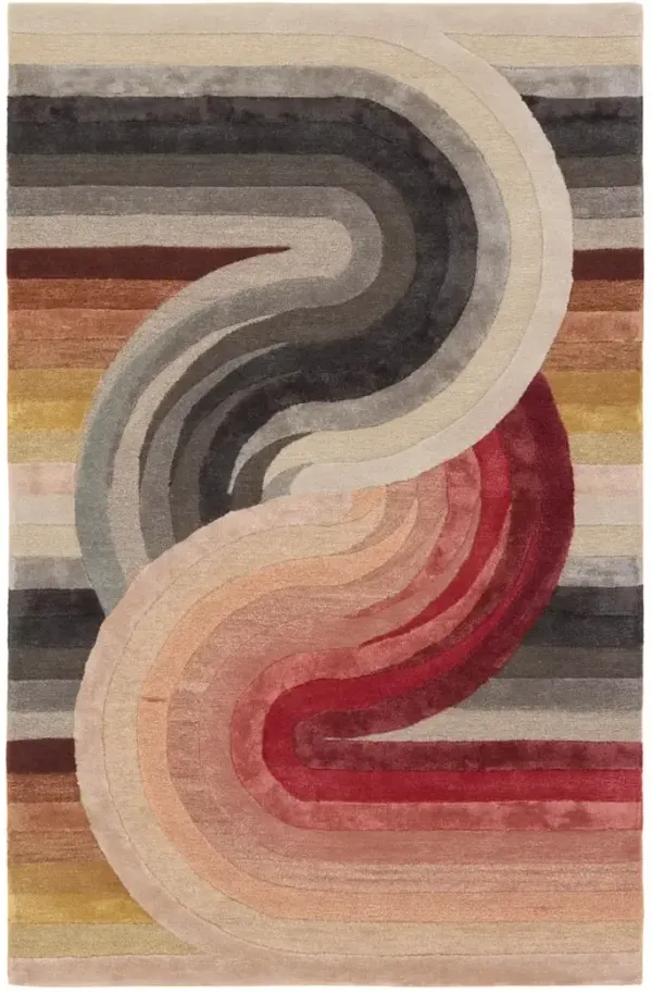 Iconic Trillare Red 8' x 10' Rug