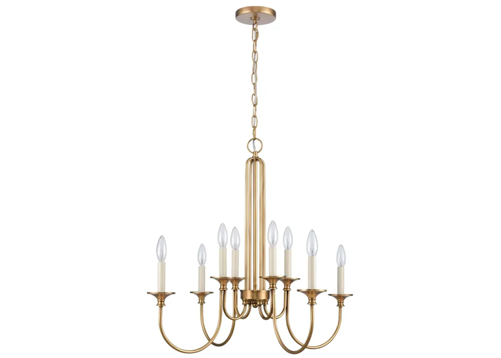 Cecil 28'' Wide 8-Light Chandelier