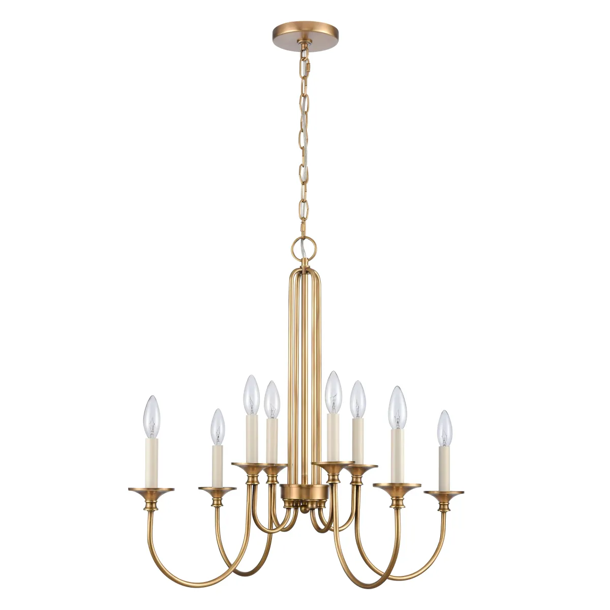 Cecil 28'' Wide 8-Light Chandelier