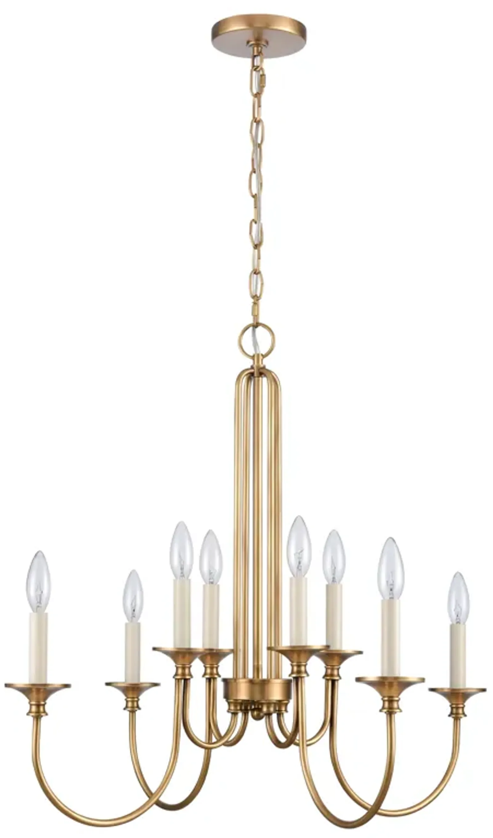 Cecil 28'' Wide 8-Light Chandelier