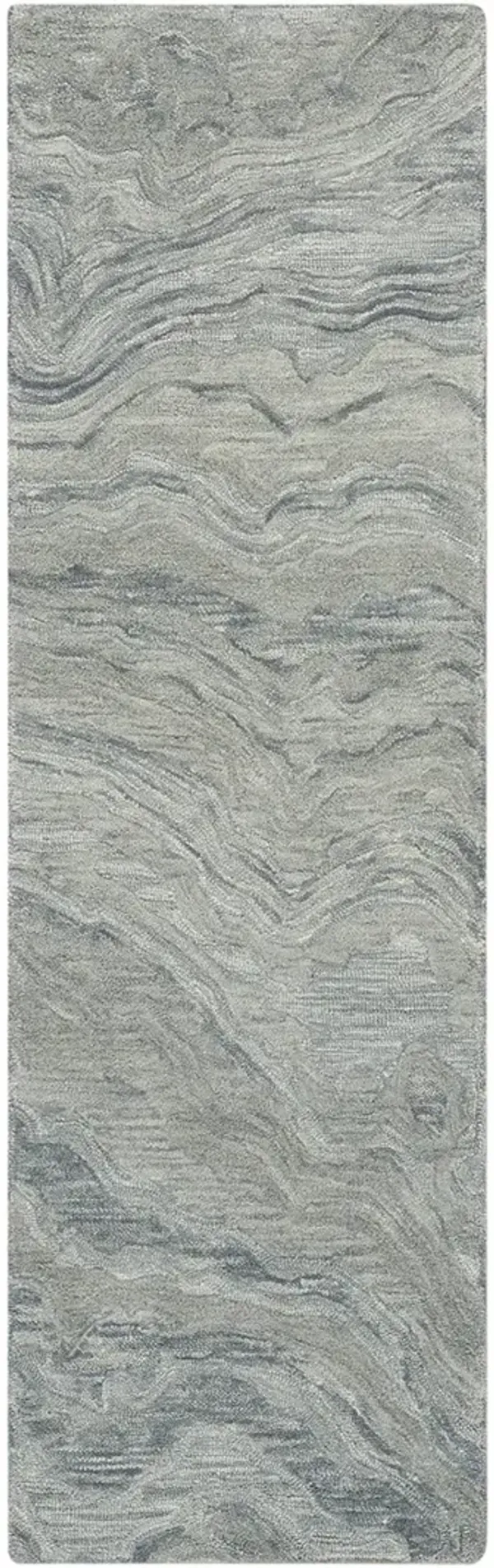 Graceful GRU01 Blue 2'3" x 7'6" Rug