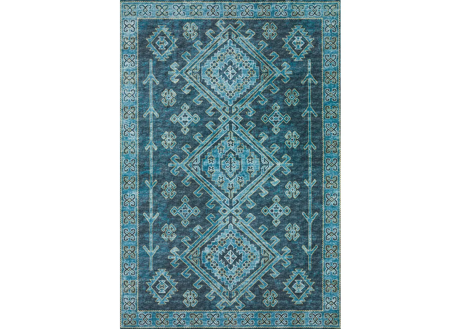 Brisbane BR2 Navy 3' x 5' Rug