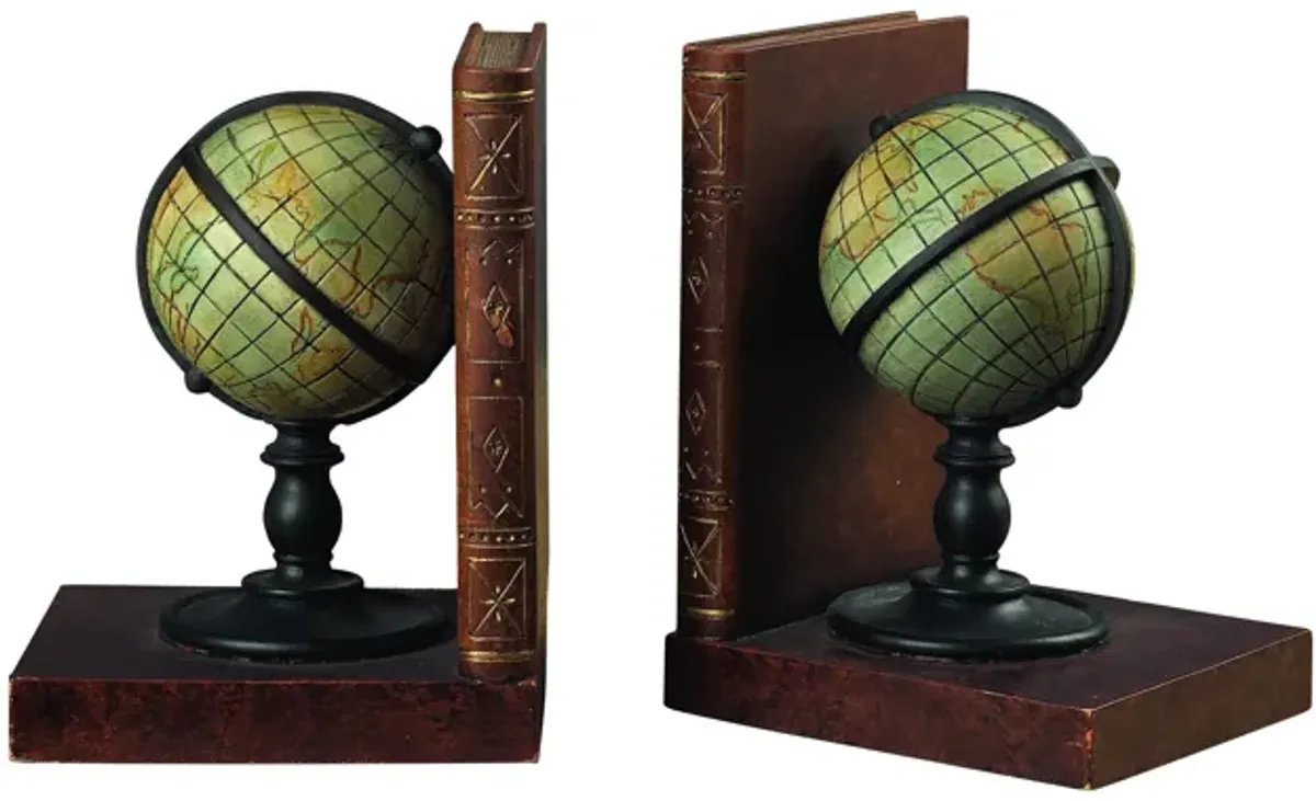 Atlas Bookends Set