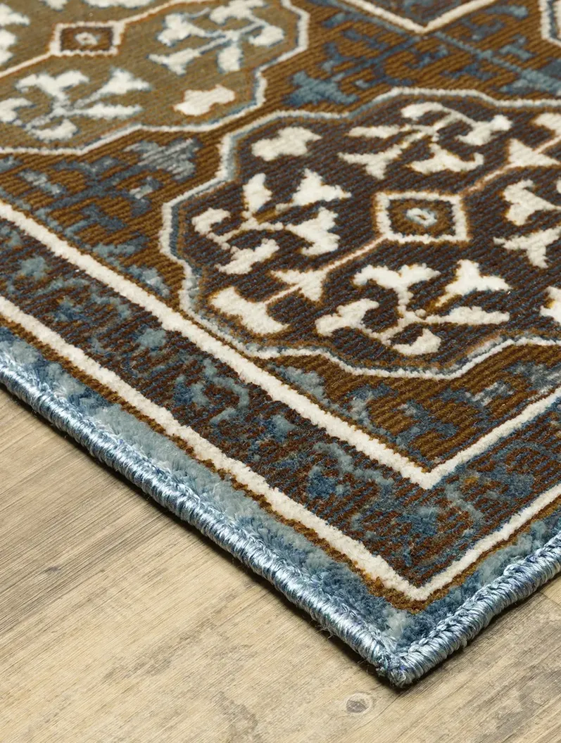 Ellington 3'10" x 5'5" Rust Rug