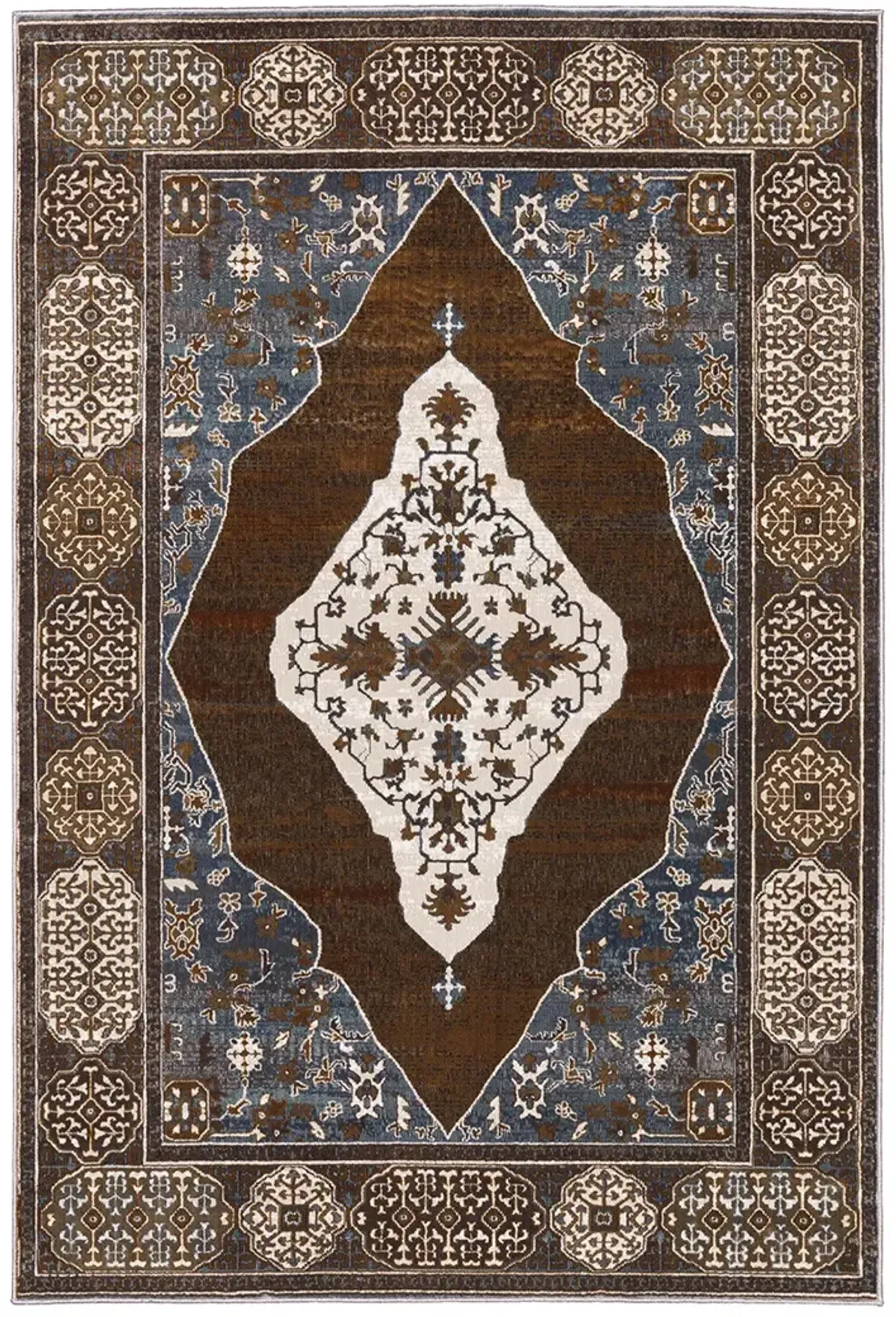 Ellington 3'10" x 5'5" Rust Rug