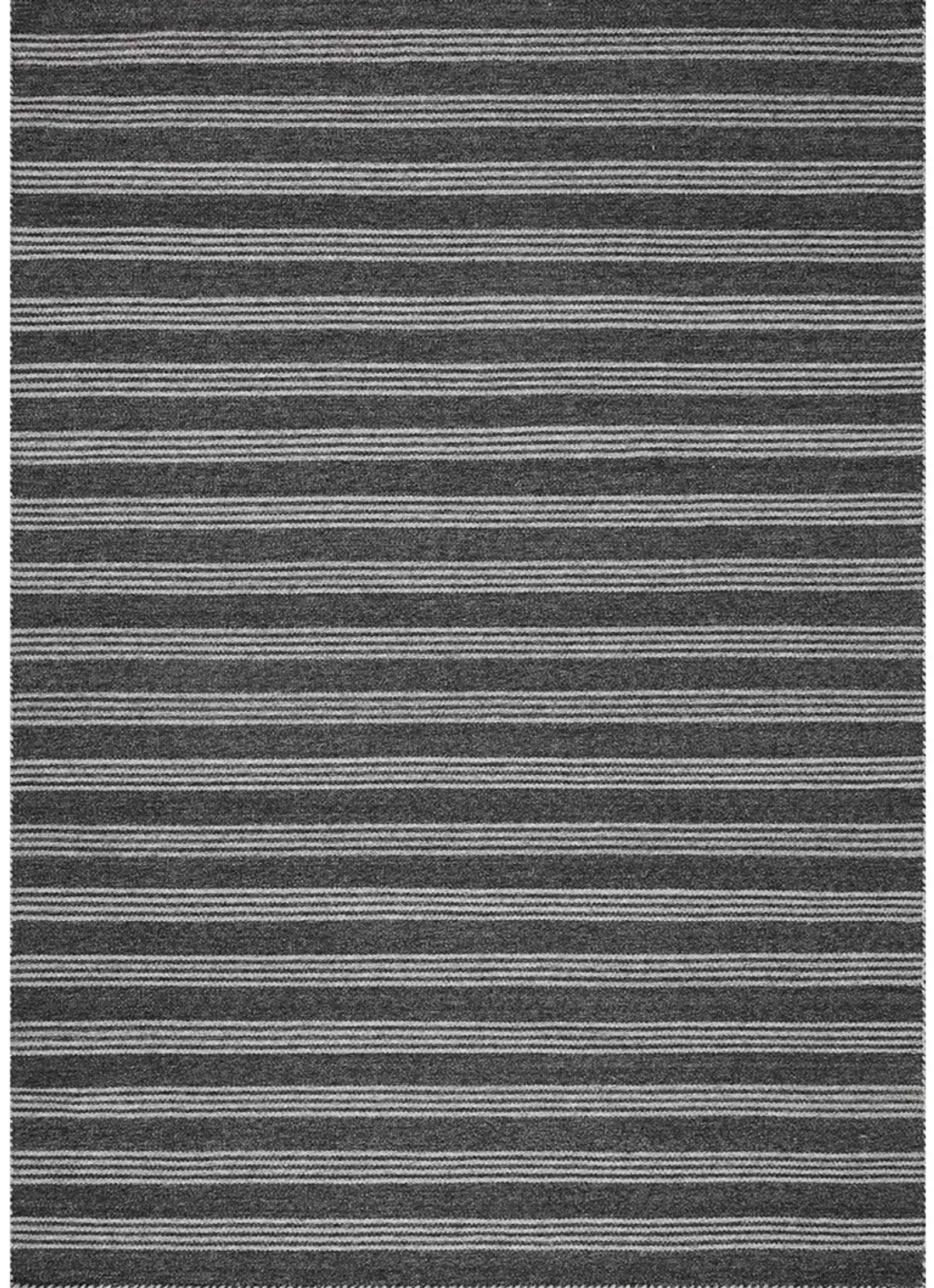 Charlie Charcoal/Grey 9'3" x 13' Area Rug by Magnolia Home by Joanna Gaines x Loloi