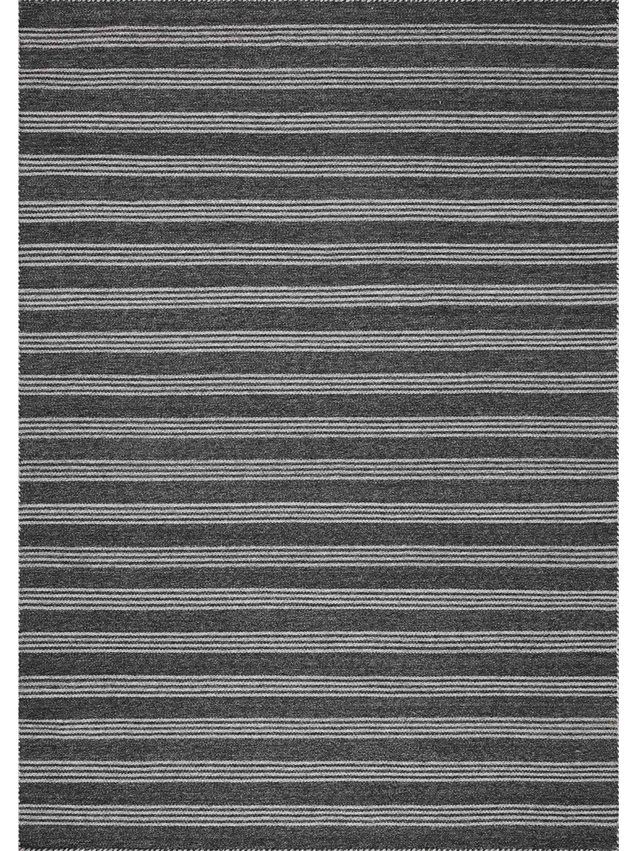 Charlie Charcoal/Grey 9'3" x 13' Area Rug by Magnolia Home by Joanna Gaines x Loloi