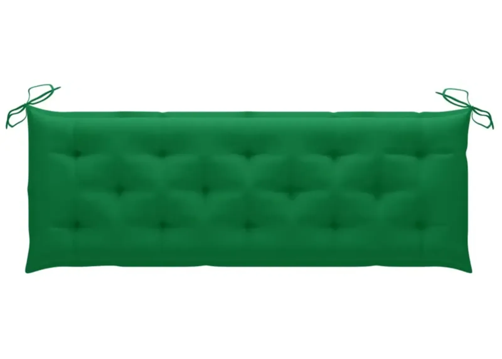 vidaXL Garden Bench Cushion Green 59.1"x19.7"x2.8" Fabric