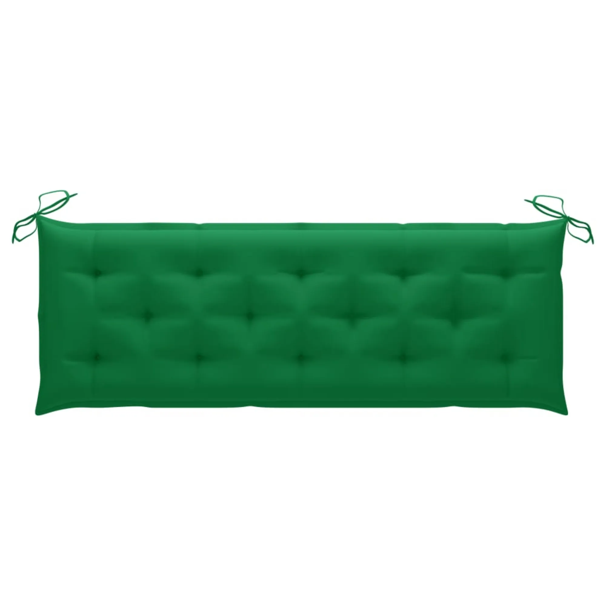 vidaXL Garden Bench Cushion Green 59.1"x19.7"x2.8" Fabric
