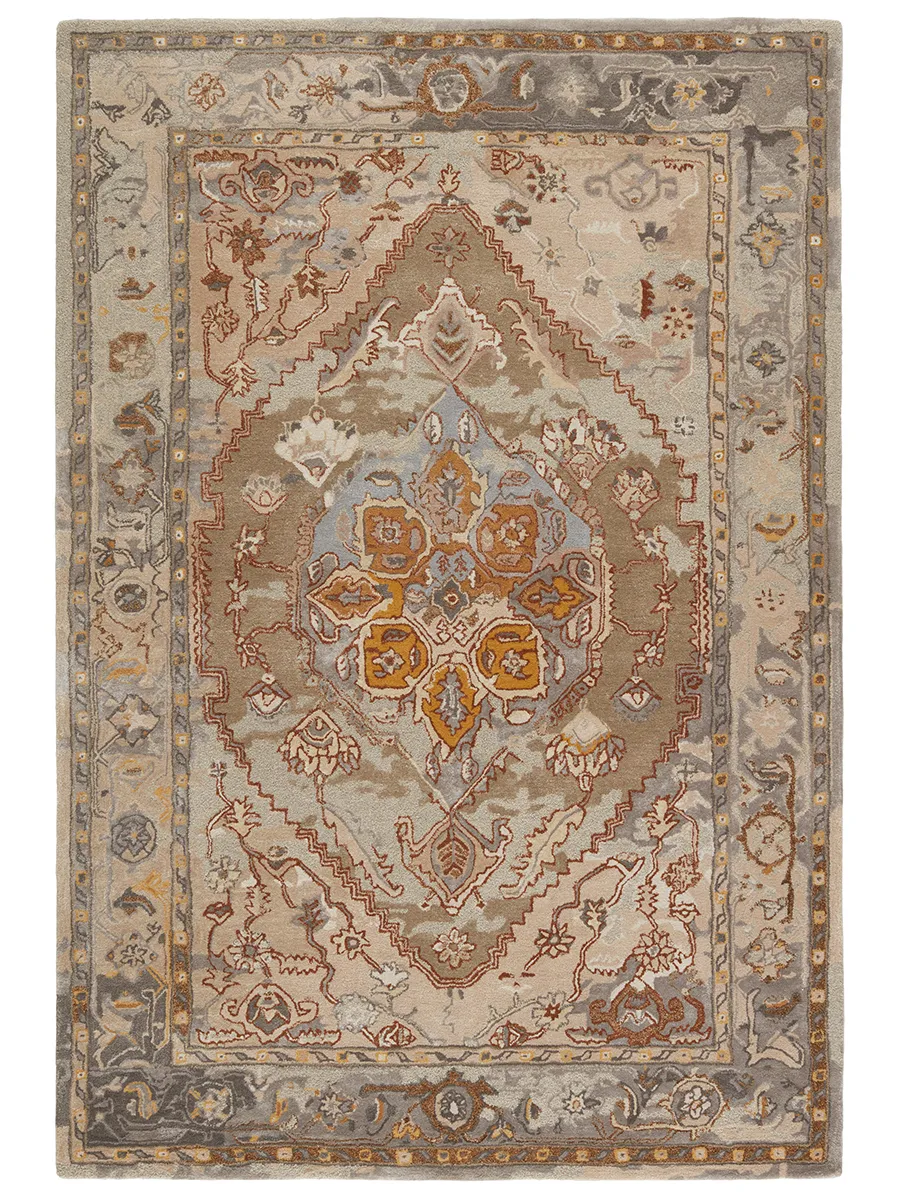 Citrine Raisa Tan/Taupe 5' x 8' Rug