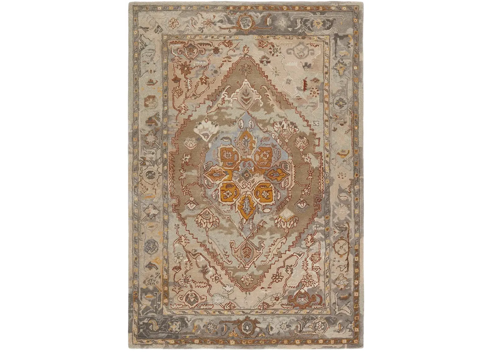 Citrine Raisa Tan/Taupe 5' x 8' Rug