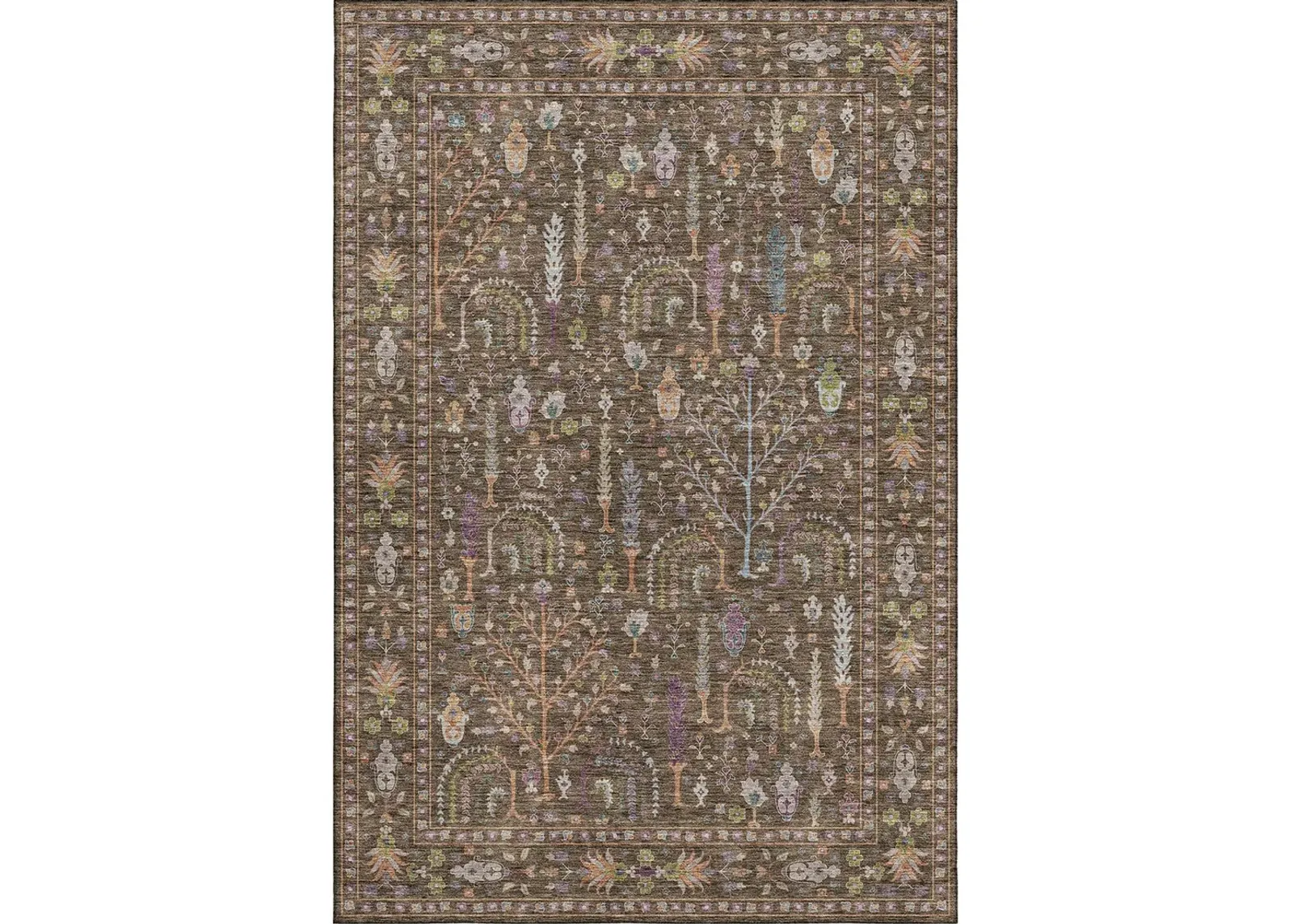 Hatay HY5 Brown 5' x 7'6" Rug