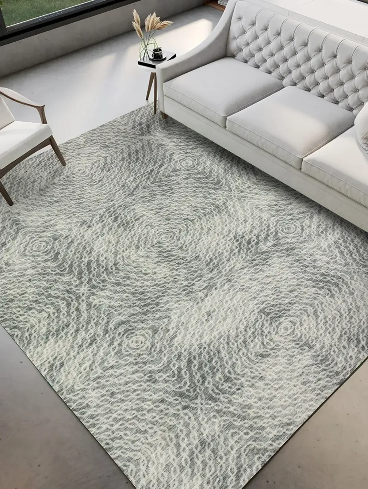 Brisbane BR3 Metal 3' x 5' Rug