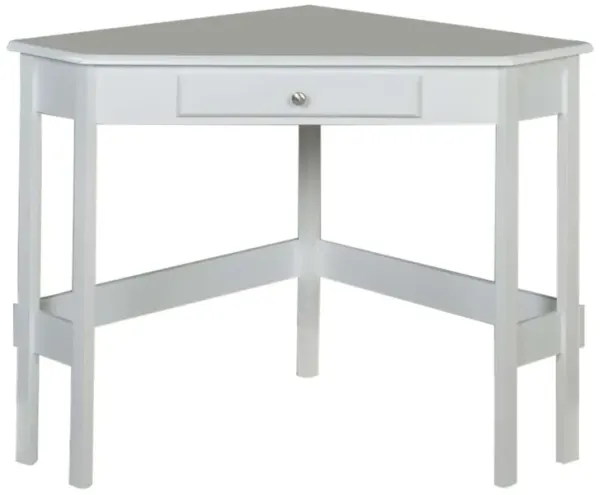 Kings Brand Furniture Hastings Corner Desk, White