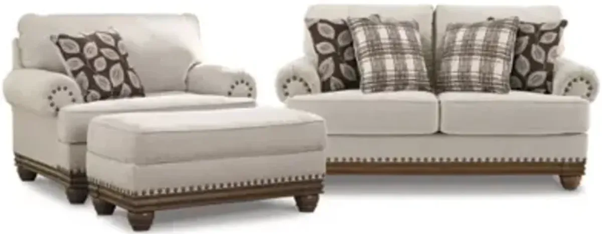 Harleson Loveseat, Chair, and Ottoman