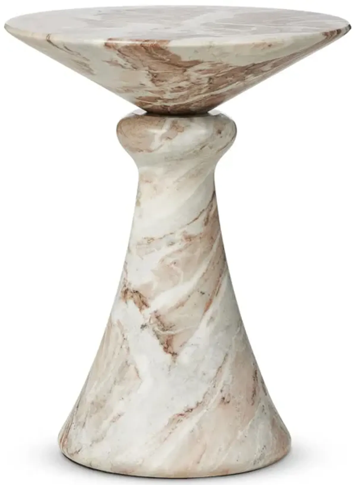 Connie Sawar Marble End Table