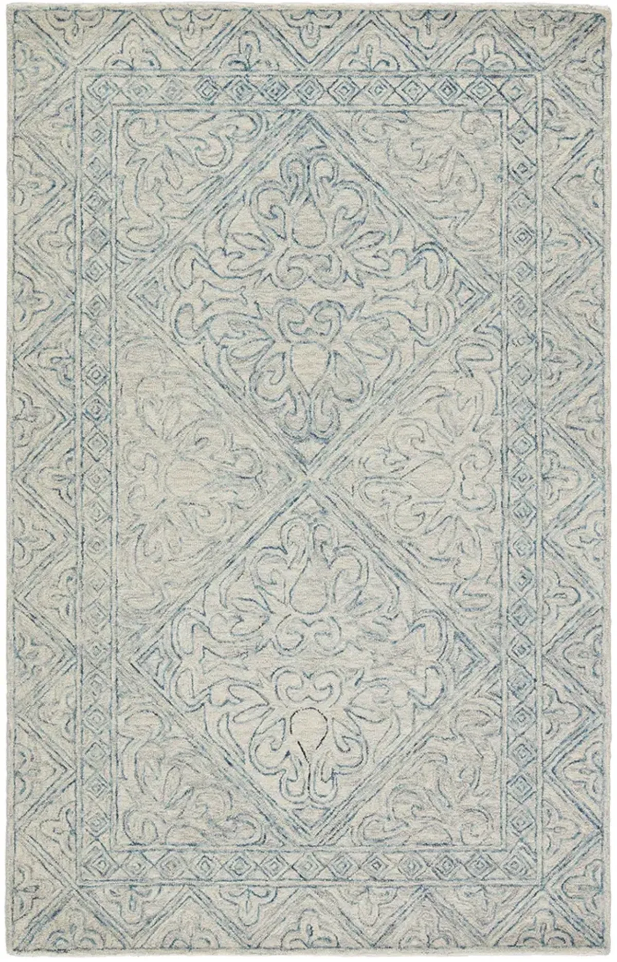 Almira Carmen Blue 5' x 8' Rug