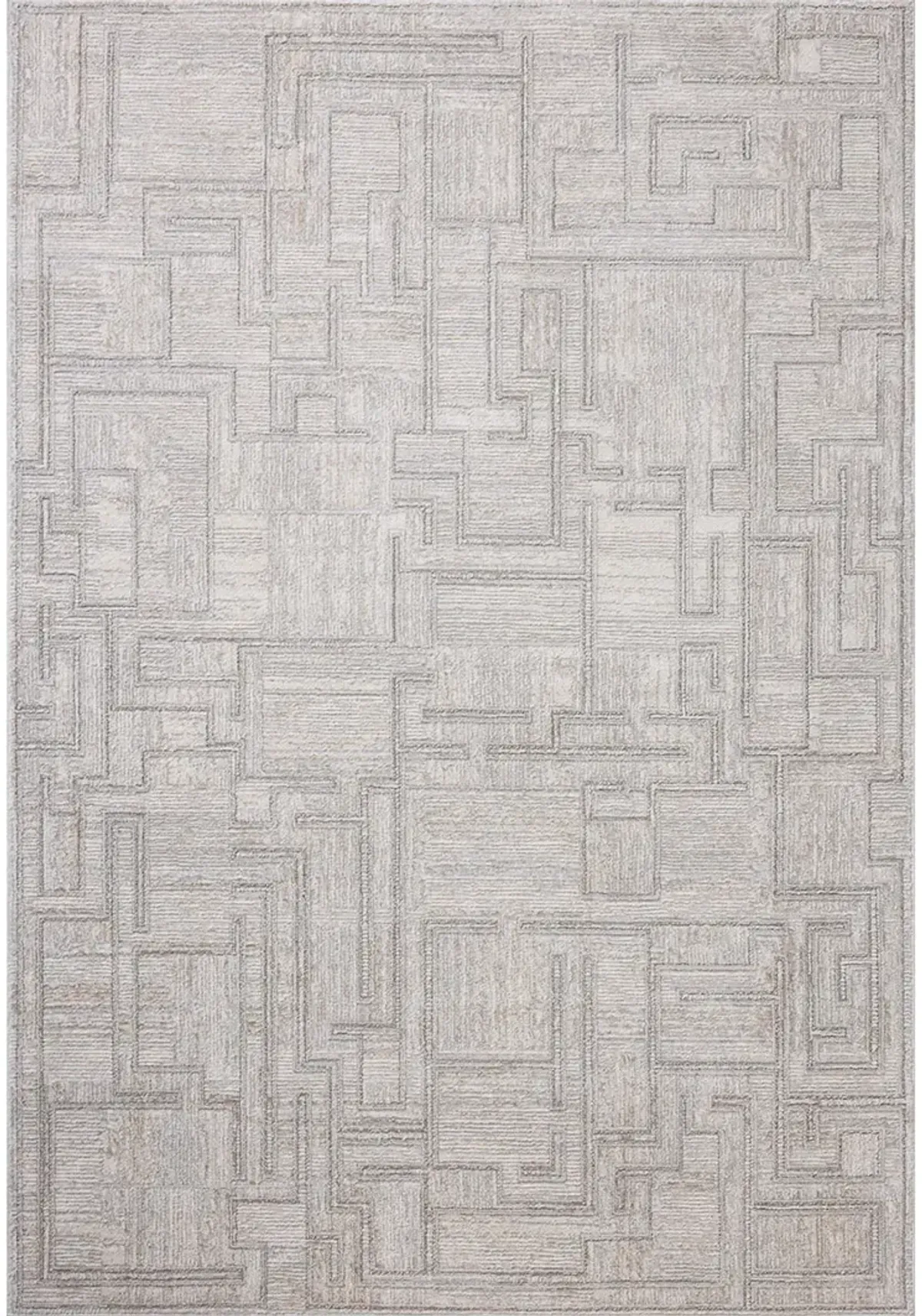 Hollis Grey/Ivory 11'6" x 15' Area Rug