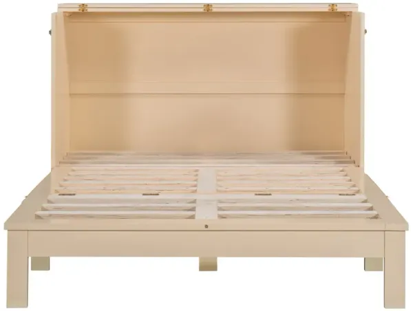 Merax Murphy Bed with Drawer and USB Ports