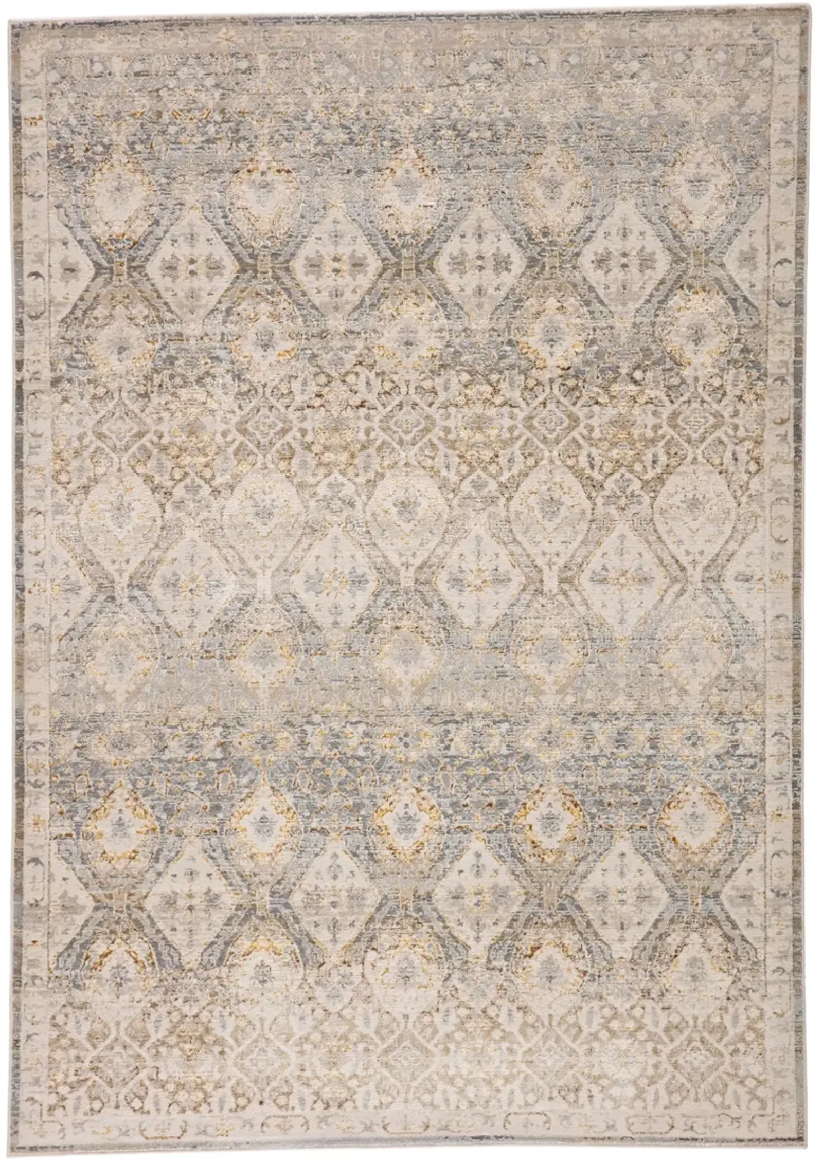 Sinclaire Hakeem Gray 9'6" x 13' Rug