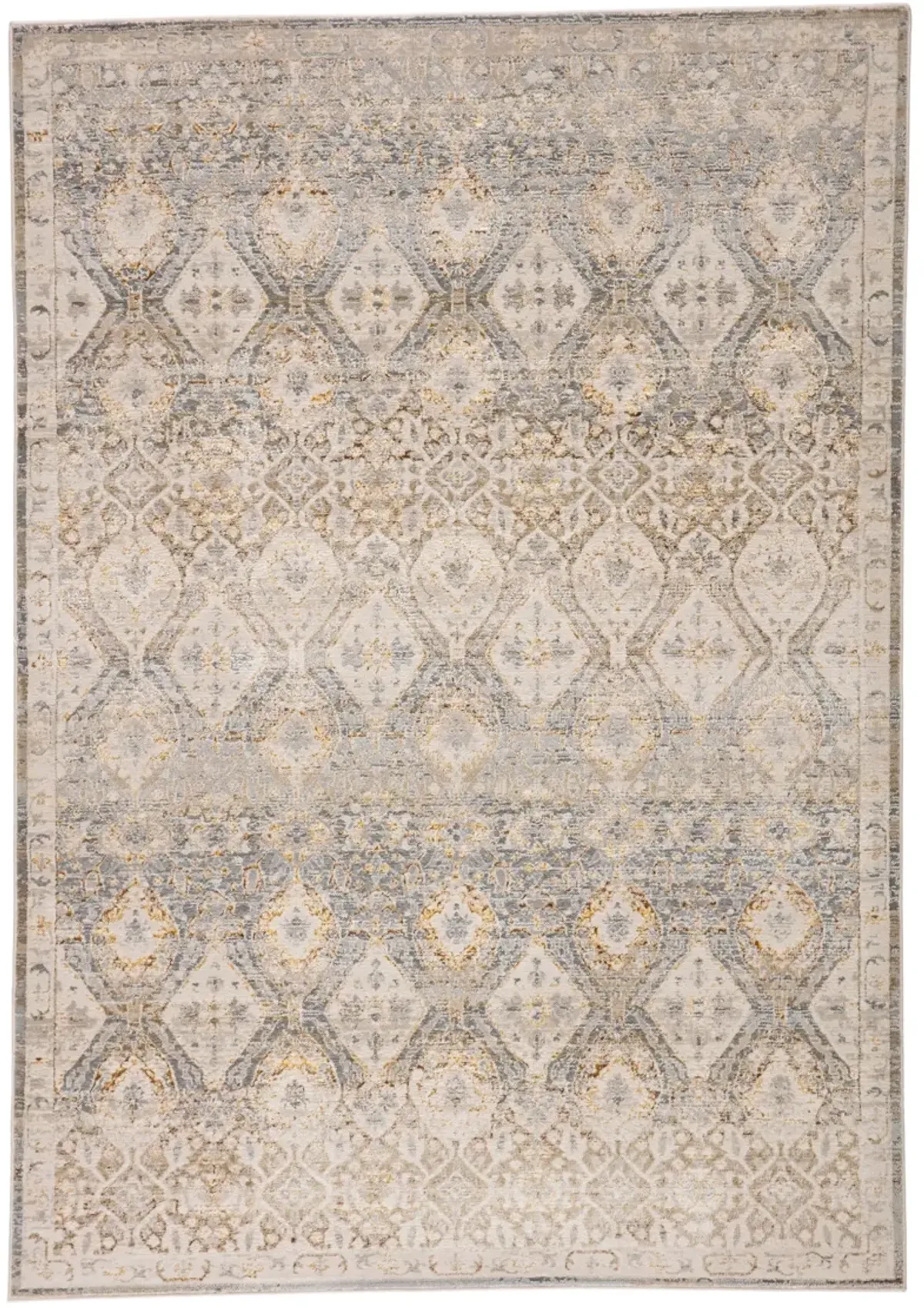 Sinclaire Hakeem Gray 9'6" x 13' Rug