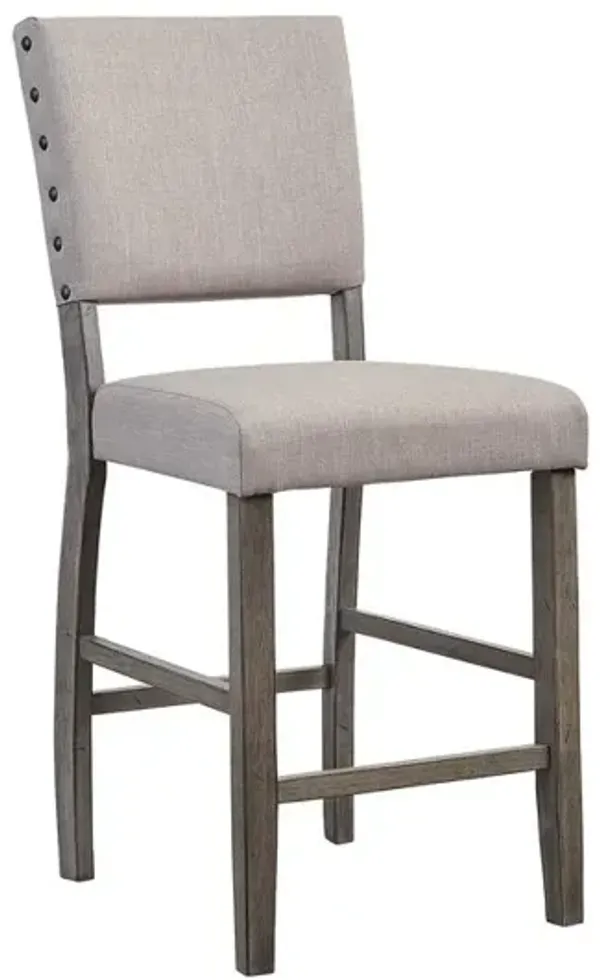 Upholstered Counter Chair, Set of 2
