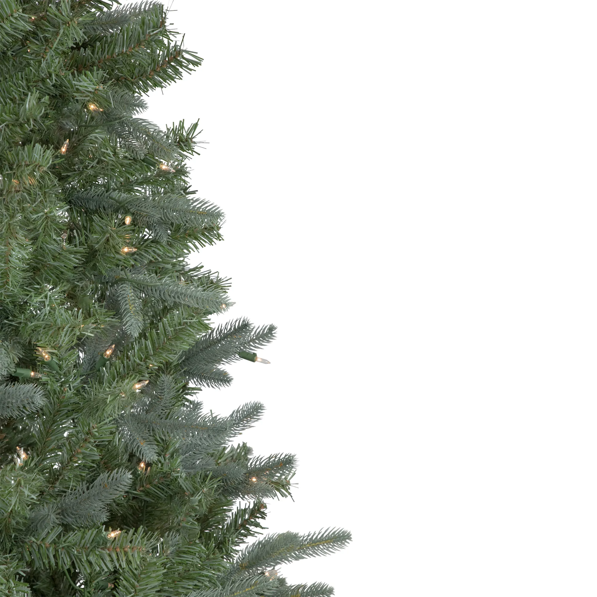 6.5' Pre-Lit Slim Granville Fraser Fir Artificial Christmas Tree  Clear Lights