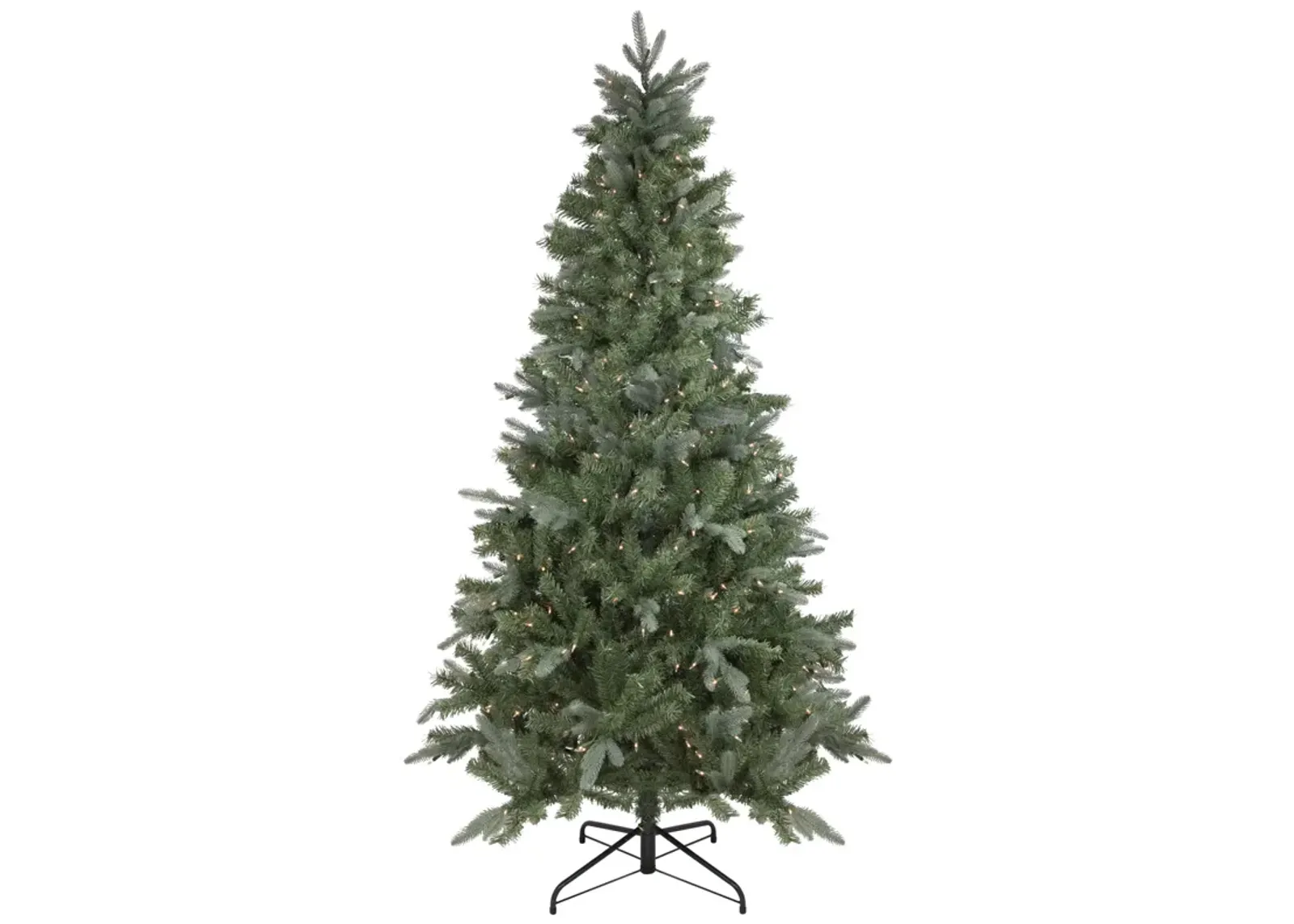 6.5' Pre-Lit Slim Granville Fraser Fir Artificial Christmas Tree  Clear Lights